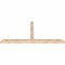 Ekena Millwork Portland Smooth Timber Gable Bracket, Douglas Fir, 72"W x 33"H x 3 1/2"D x 3 1/2"F, 11/12 Pitch GBW072X33X0404POR00SDF - alternate 2